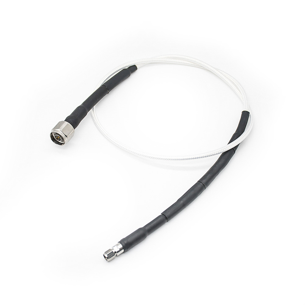 SMA Male to N Male Cable Assembly With 100cm 50 Ohm RG316 Coax