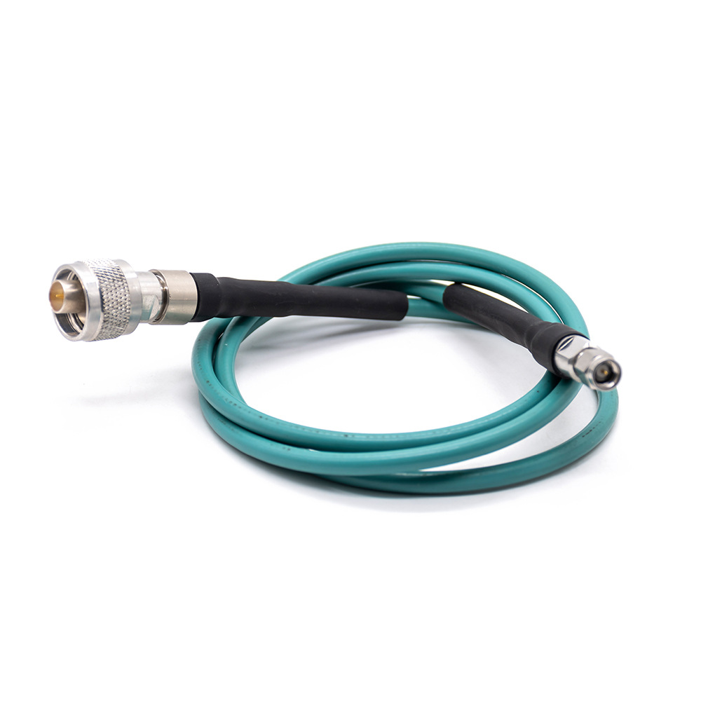 SMA Male to N Male Cable Assembly With 30cm 50 Ohm RG405 Coax