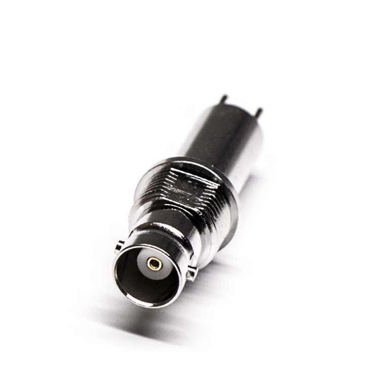 Connettore coassiale BNC Jack dritto Pin femmina Montaggio a pannello Passaparete 50 Ohm