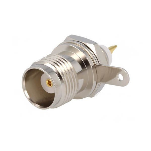 Straight TNC Solder Panel Mount 50ohm