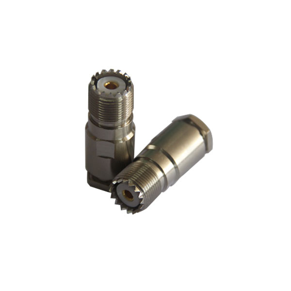 Straight UHF Jack Clamp Cable Type