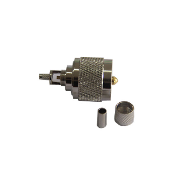 Straight UHF Male Crimp Cable Type