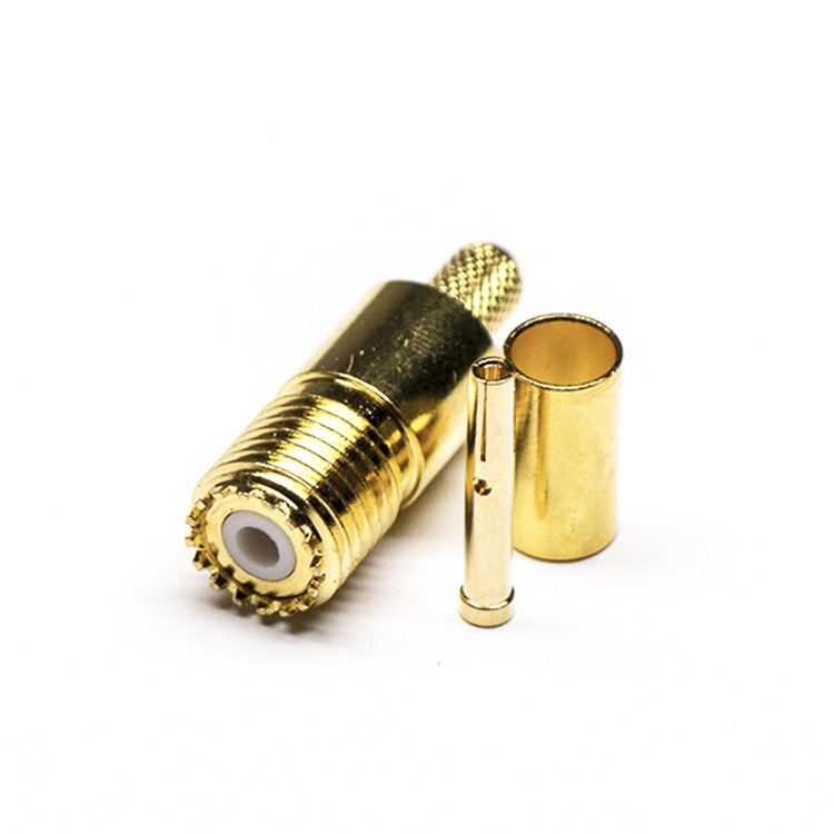 Straight Mini UHF Jack Crimp Cable Type 50ohm RG58