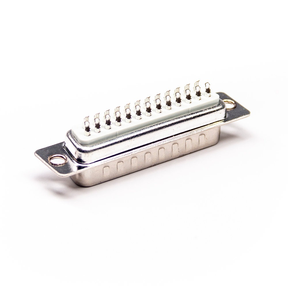 Renhotec 25ピン オス D-sub コネクタ、ケーブルタイプ、はんだカップ、2.77mm ピッチ