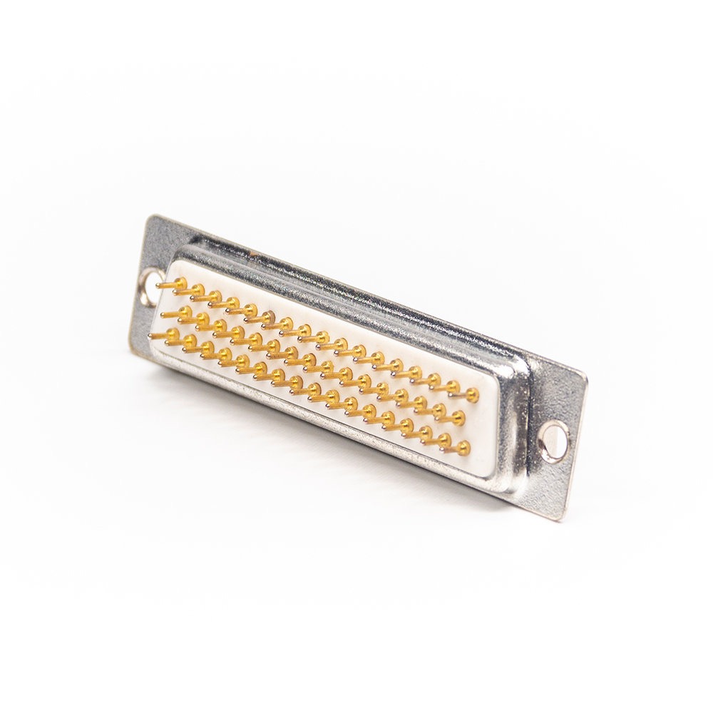 Renhotec PCB用50ピンD-subオスコネクタ、スルーホール、機械加工コンタクト、2.77mmピッチ