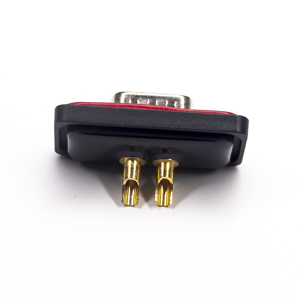 Renhotec مقاوم للماء D-sub 2V2 موصل ذكر الطاقة للكابل، كوب اللحام، جهات الاتصال الآلية، 20A، IP67