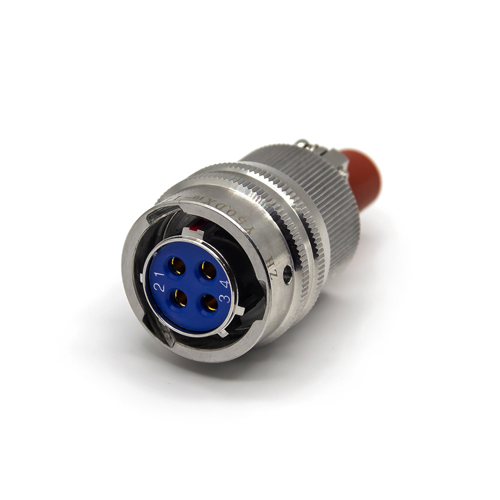 Y50DX 4P Female Straight Plug