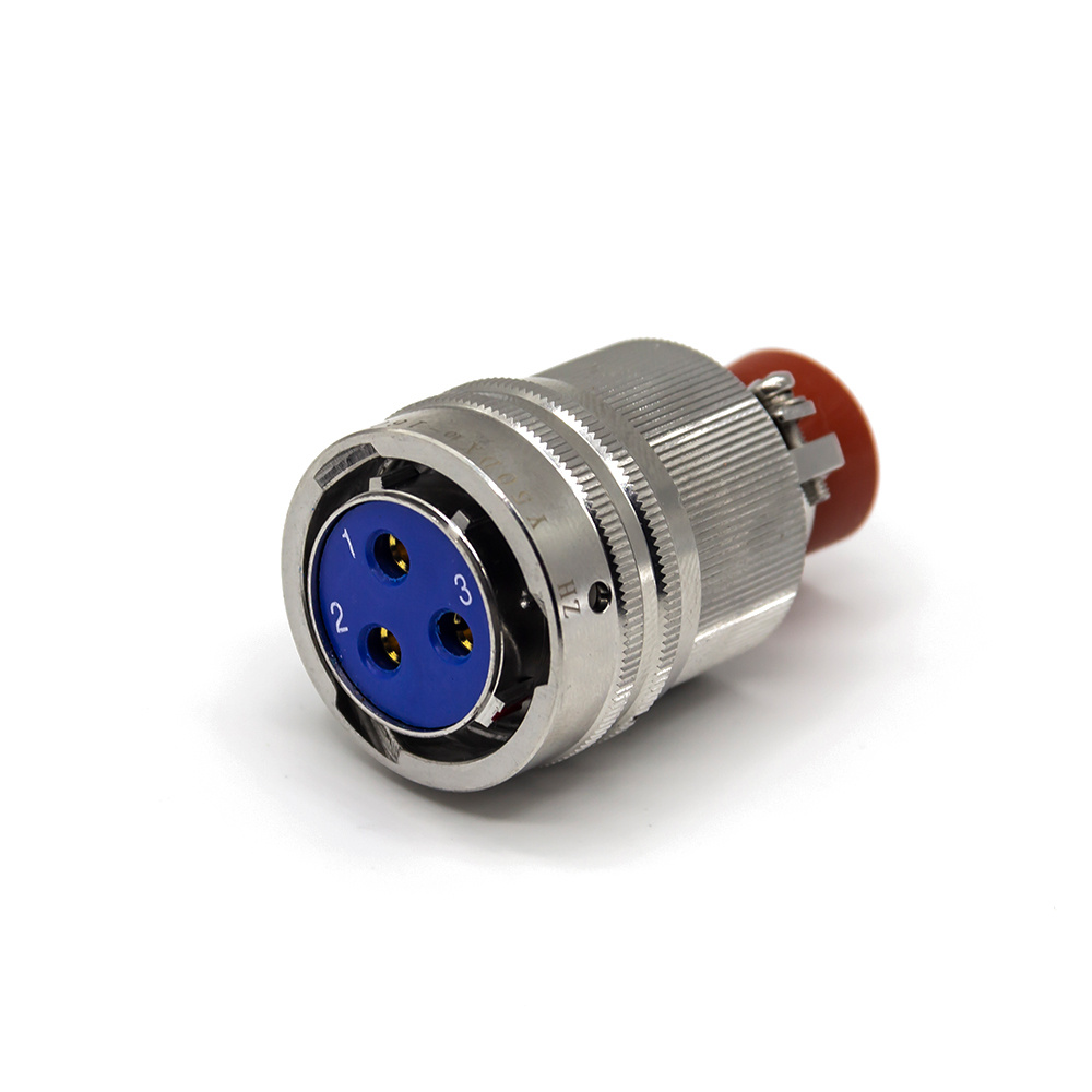 Y50DX 3P Female Straight Plug