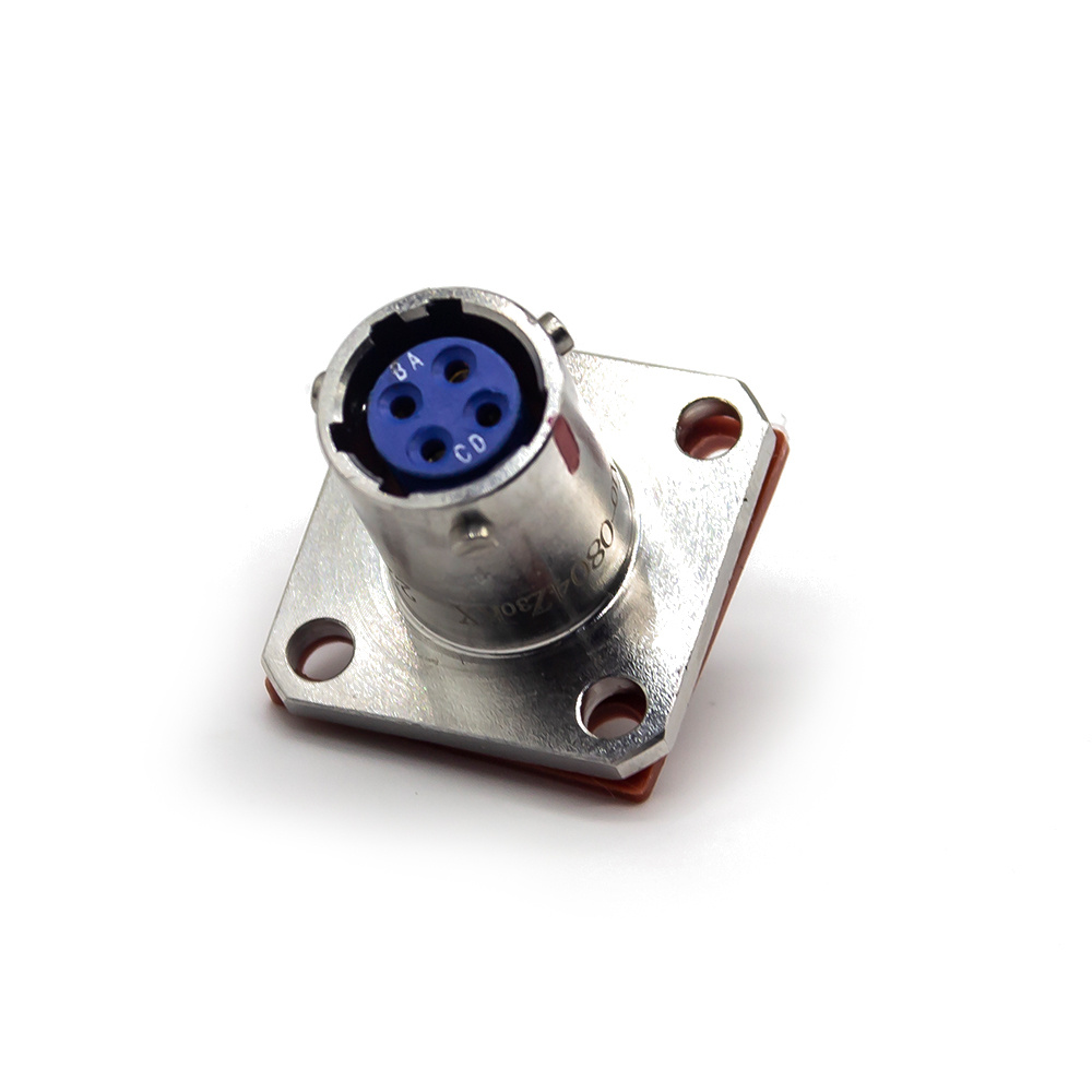 Y50EX 4P Female Flange Socket