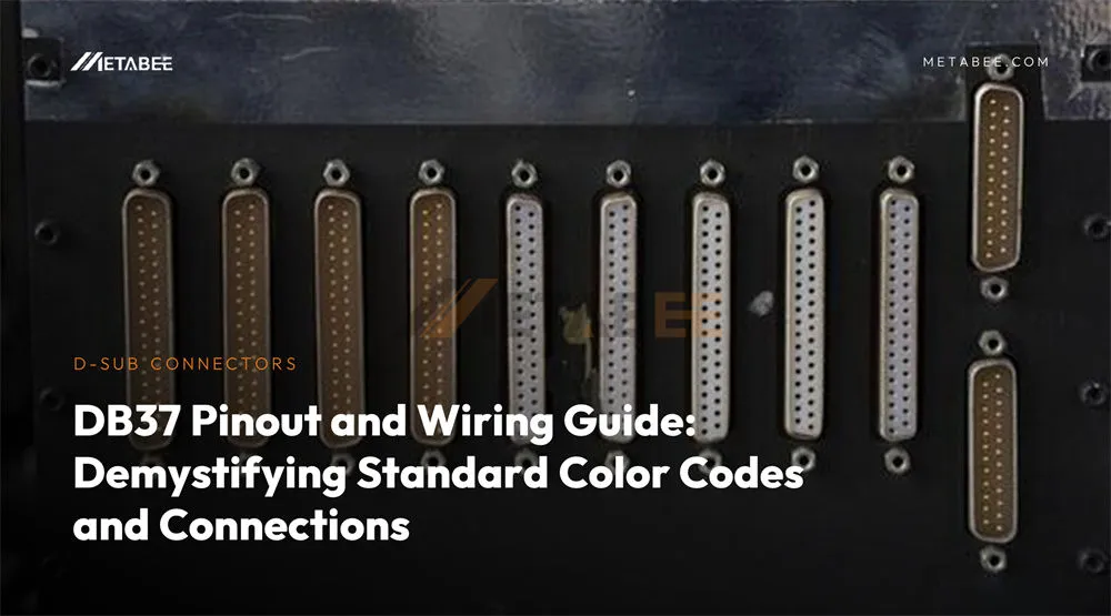 DB37 Pinout and Wiring Guide: Demystifying Standard Color Codes and Connections