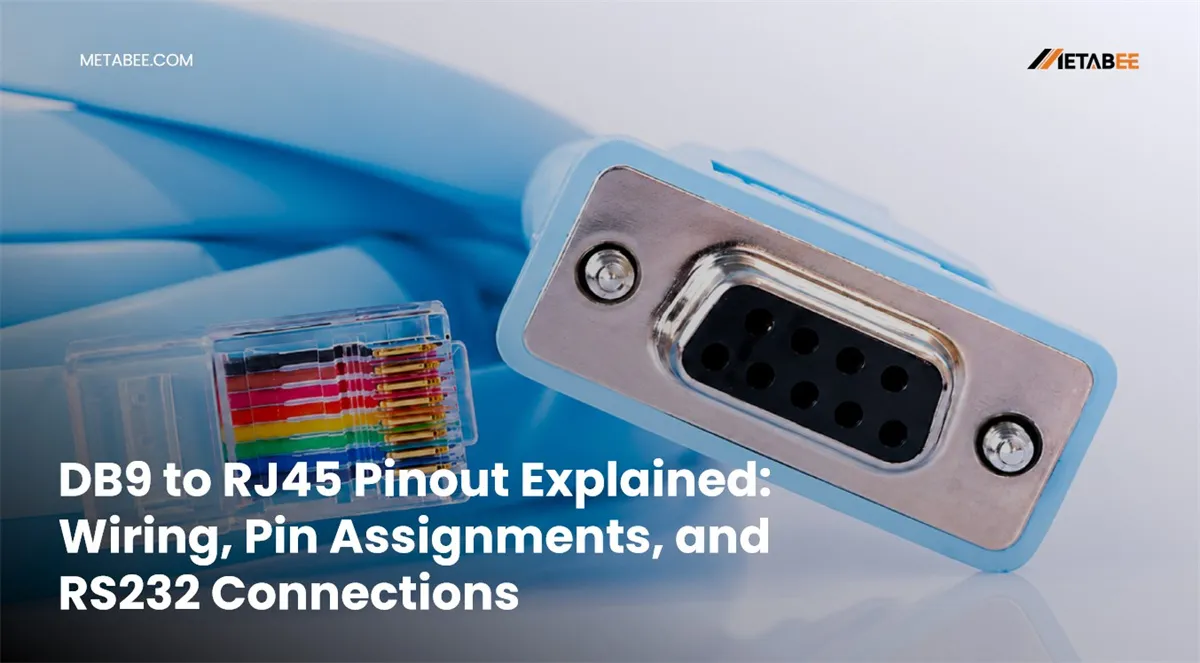 DB9 to RJ45 Pinout Explained: Wiring, Pin Assignments, and RS232 Connections