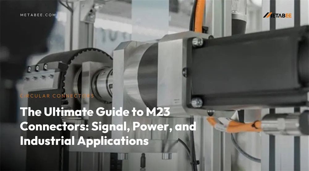M23コネクタの究極ガイド:信号、電力、産業用途