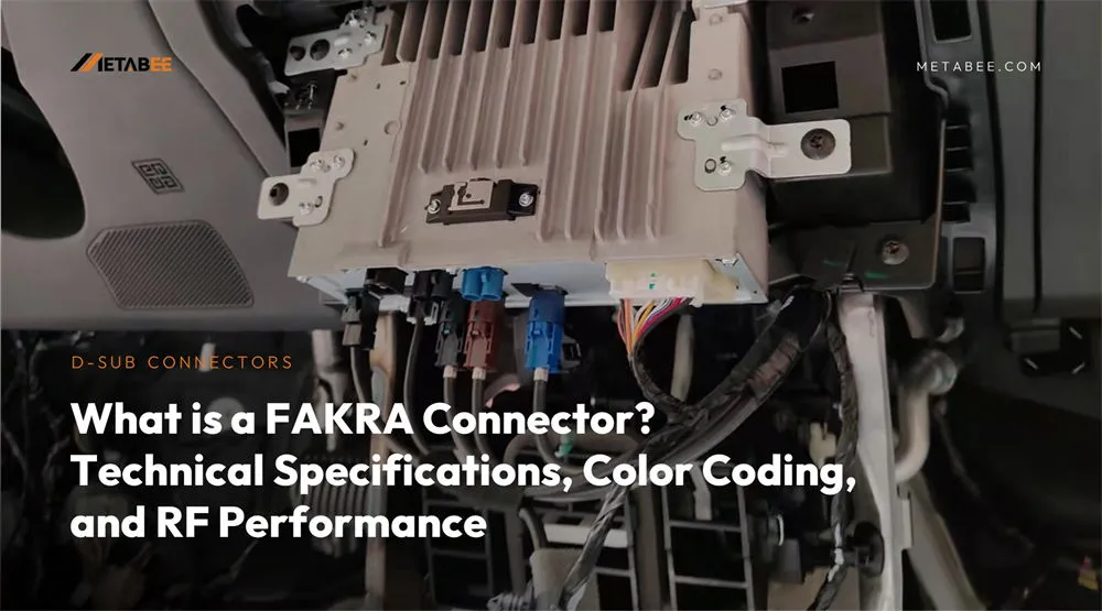 What is a FAKRA Connector? Technical Specifications, Color Coding, and RF Performance