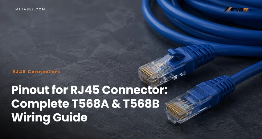 Pinout for RJ45 Connector: Complete T568A & T568B Wiring Guide