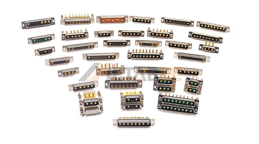 Combination D-sub Connectors