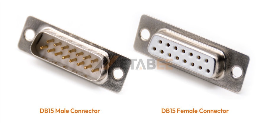 DB15 or DA15 Connectors