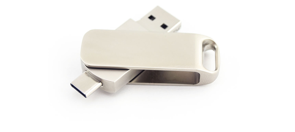 Dual Connector USB Flash Drive