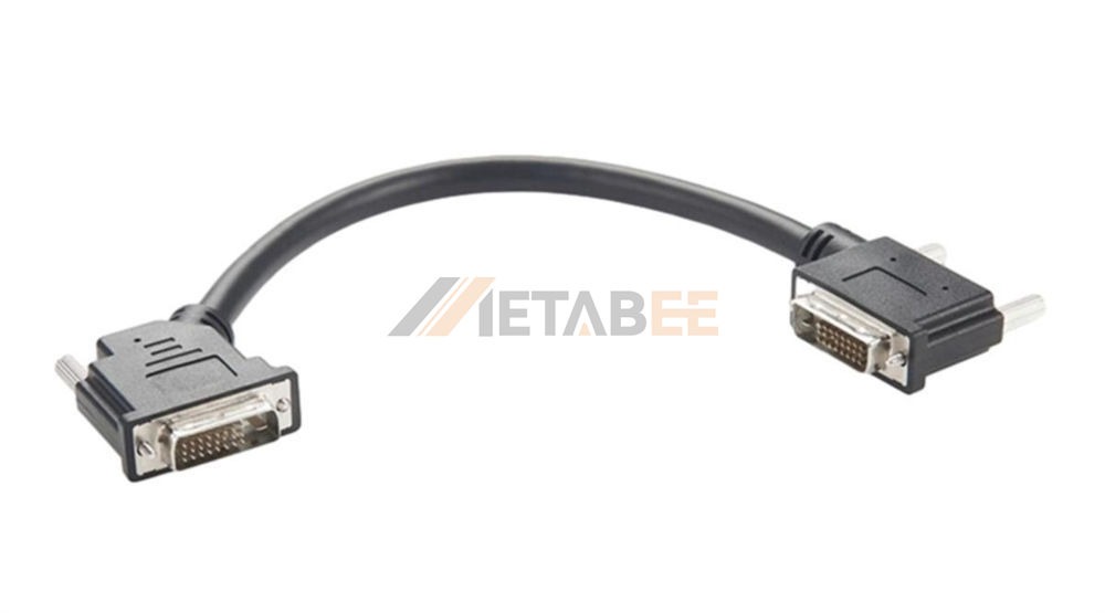 Metabee Industrial-Grade Overmolded DVI Cable Assembly