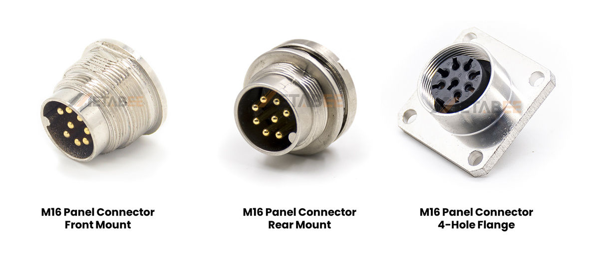 M16 Panel Mount Connectors - Metabee