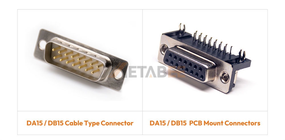 Metabee DB15 Connectors
