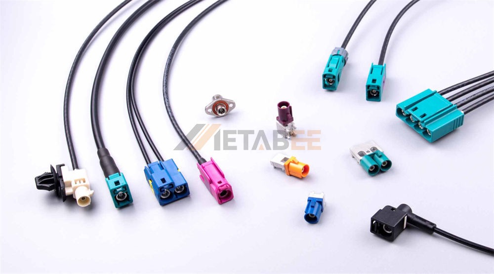 METABEE Fakra Connectors and Cable Assemblies