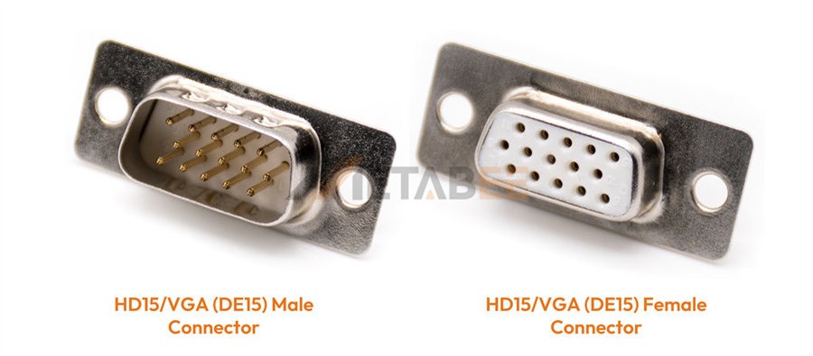 VGA or HD15 Connectors - Metabee