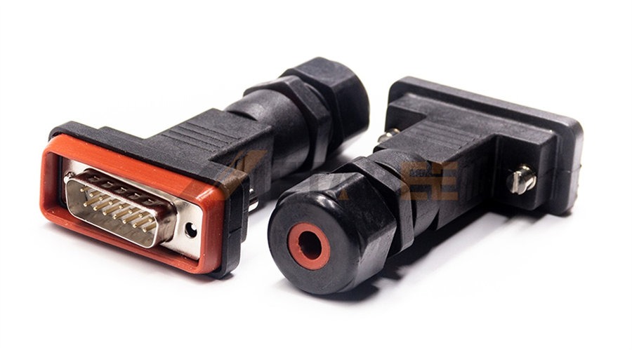 Metabee IP68-rated Waterproof DB15 Connector with plastic shell